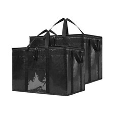 NZ home PRO 3XL Insulated Bag for Food Delivery & Grocery Shopping with Zippe...