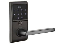 Emtek Modern Brass EMTouch Leverset - Helios Lever - Available in 4 Finishes ...