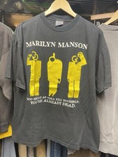 Very RARE Vintage 1996 Marilyn Manson Already Dead Shirt XL