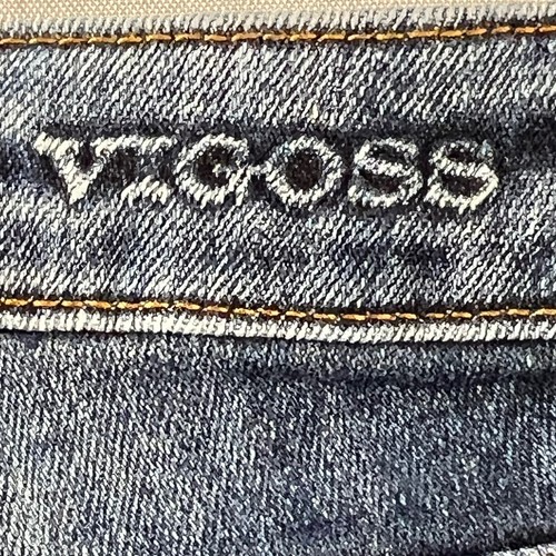 Vigoss Damengröße 31 Medium Wash 5 Pocket Jagger Boot Cut Denim blaue Jeans - Bild 7 von 12