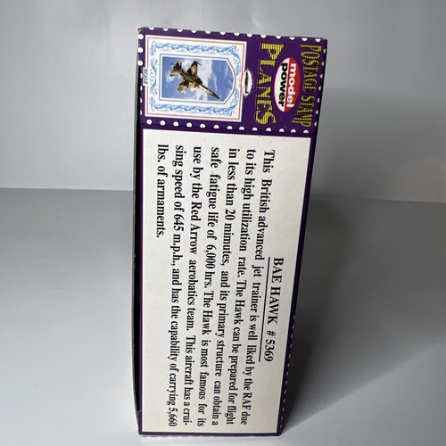 Model Power 1/100 Diecast Plane BEA HAWK 5369 Postage Stamp Planes - Picture 2 of 6