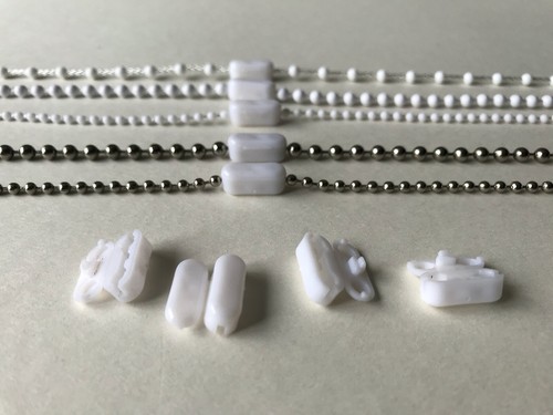 6 X ROLLER VERTICAL ROMAN BLINDS CORD CHAIN CLIPS SPARES BLIND PARTS - Picture 5 of 6