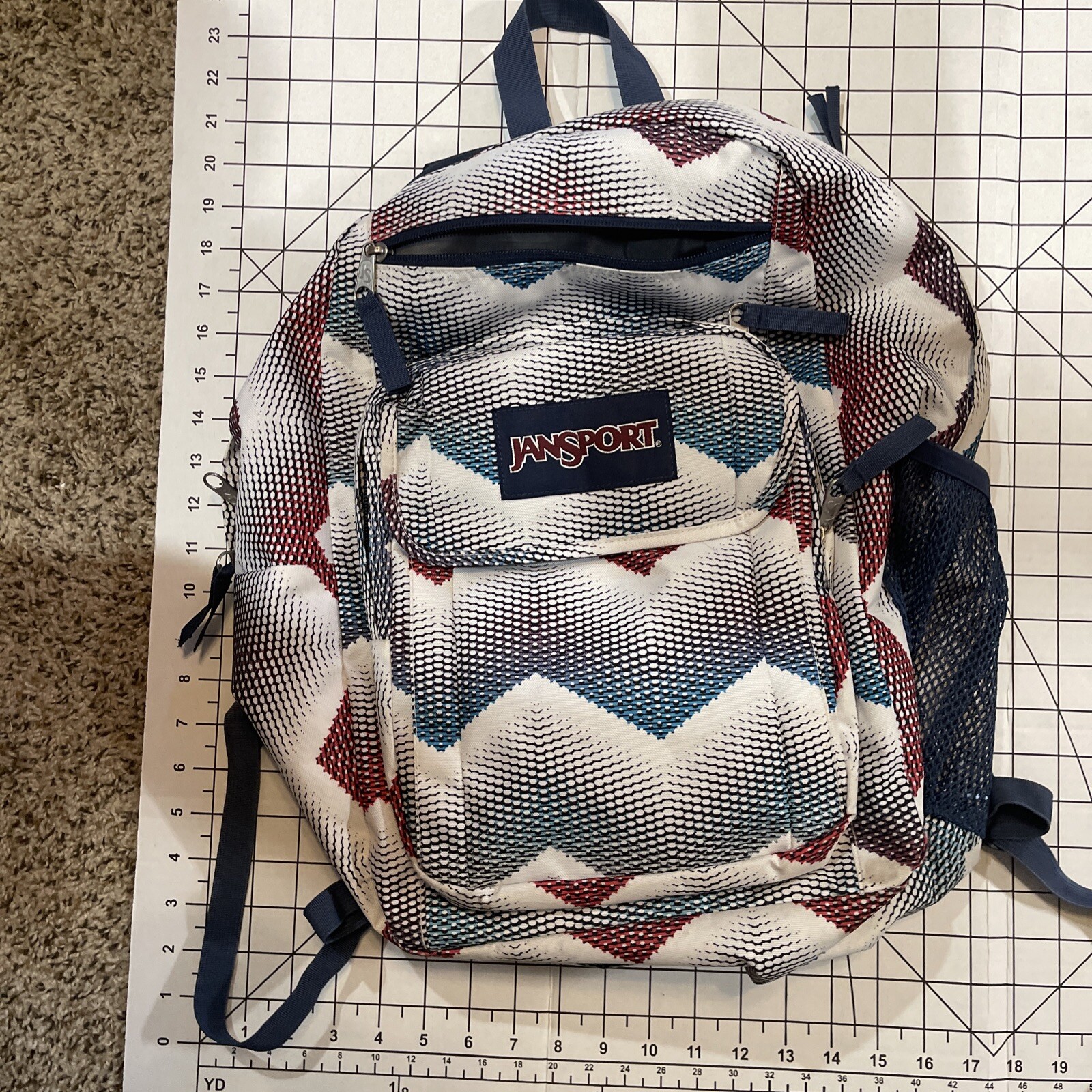 JanSport Digital Student Backpacks White Gem