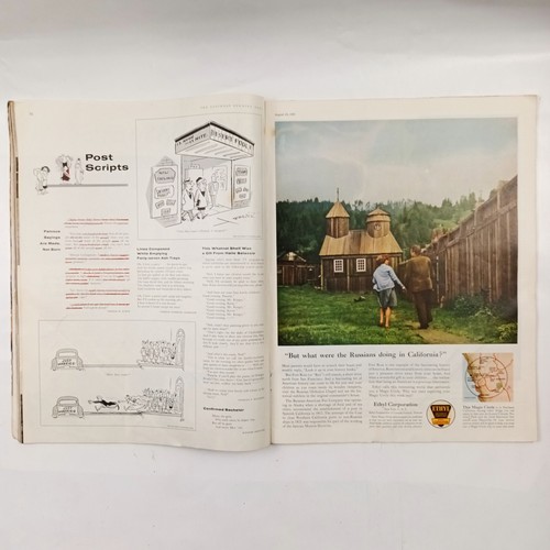 Saturday Evening Post August 19 1961 Soviet Propaganda C S Forester Acceptable - Picture 8 of 9
