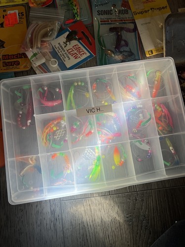 LOT OF 52 New Vintage Hot Spot’ Fishing 3 Box Used - Picture 14 of 17