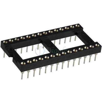 IC MACHINED SOCKET 8 Pin DIP 0.1/" Pitch 0.3/" Row Spacing 10 PIECES