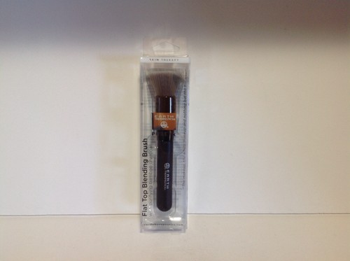 Earth Therapeutics Charcoal Flat Top Blending Make-Up Brush/NIB - Picture 9 of 12