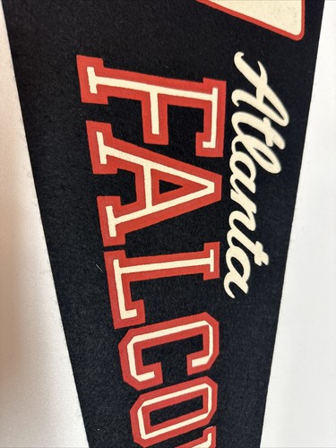 1960’s Vintage Atlanta Falcons Georgia NFL Football Pennant 12x30 - Picture 7 of 11