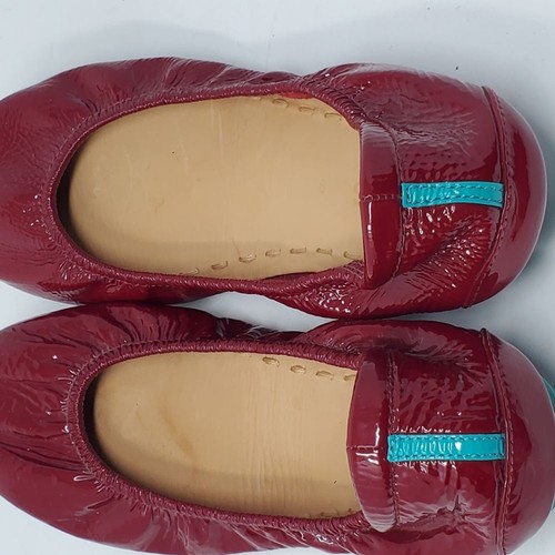 Tieks Red Flats Leather Comfort size 9 - Picture 5 of 7