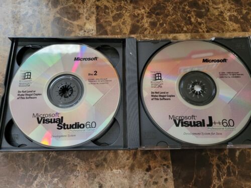 Microsoft Visual Studio 6.0 6 Professional 659-00391 RETAIL Box - Picture 4 of 8