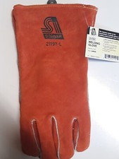 steiner ind 2119y-l Shoulder Split Cowhide Stick Welding Gloves