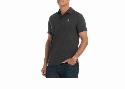 Polo Hurley Para Hombre Ultra Suave Elástica Humedad Absorbedor Rendimiento Variedad - Imagen 6 de 13