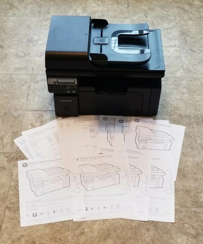 Impresora láser todo en uno HP LaserJet Pro 1217nfw ¡TOTALMENTE FUNCIONAL! ¡VER FOTOS! - Imagen 1 de 10