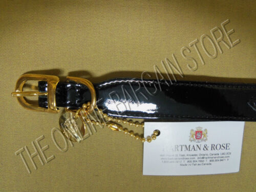 Hartman & Rose Haute Couture Dog Collar Black Topaz Swarovski Crystals Size 14 - Picture 4 of 10