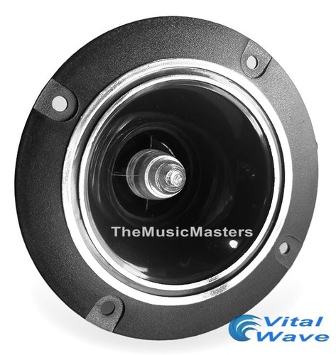 4 Pack 4 inch Blue LED Super Bullet Horn TWEETER Speakers Car Audio Home Stereo - Picture 4 of 6
