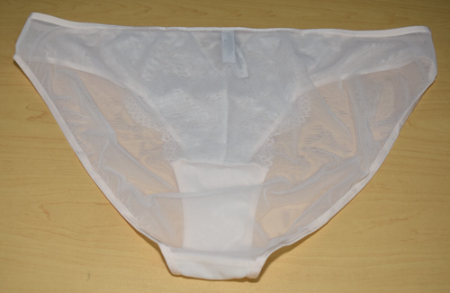 NWt Ivory Silver Foil Criss Cross Detail Bikini Plus Size 4X 4XL - Picture 7 of 7
