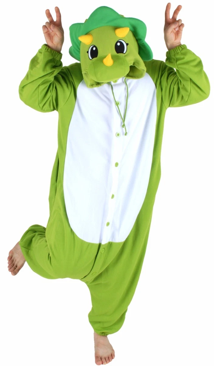 Plant dinosaur Kigurumi Costume Unique Animal Pajama | eBay