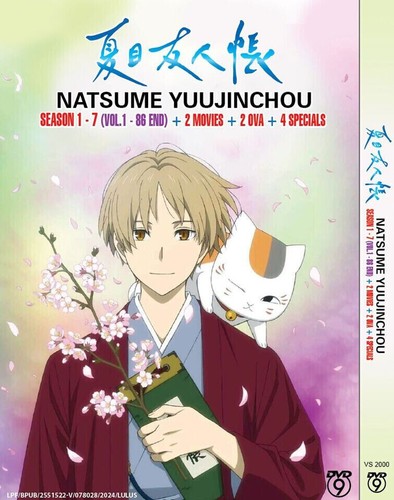 Natsume Yuujinchou / Natsume's Book of Friends Season 1-7 + 2Movies + 2OVA +4SP