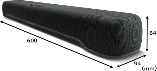 YAMAHA SR-C20A Barre de son compacte noire 60 cm haut-parleur Bluetooth TV jeu PC - Photo 4/9