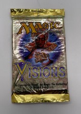 MTG Magic The Gathering Visions Booster Pack *Sealed* WotC 1997 English