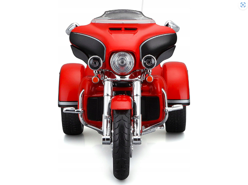 Harley Davidson CVO Tri Glide Motorcycle 2021 H-D Custom Maisto 1/12 Diecast - 第 3/8 張圖片