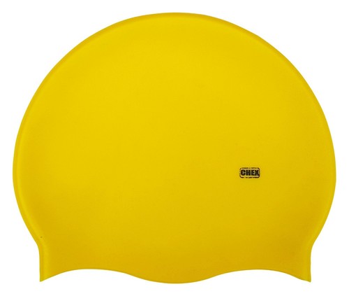 Sombrero de natación elástico súper fuerte CHEX 100 % silicona liso niños niñas 3-7 años - Imagen 7 de 17