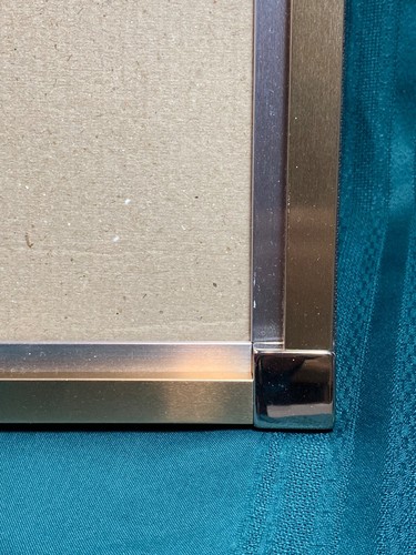 Vintage FETCO Beacon Hill Picture Frame Gold & Silver Tiered Holds 8”x 10” Great - Picture 6 of 18