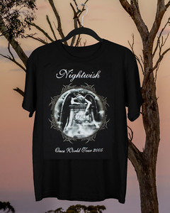 美品　ナイトウィッシュ Tシャツ 2023 ツアー 黒　Ｌ　nightwish 美品 ナイトウィッシュ Tシャツ 2023 ツアー 黒 L nightwish