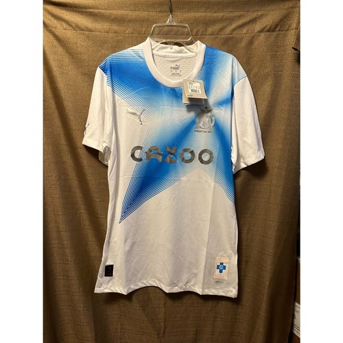 NWT Puma Olympique 2022/23 Marseille 30th Anniversary UCL Jersey Size Medium