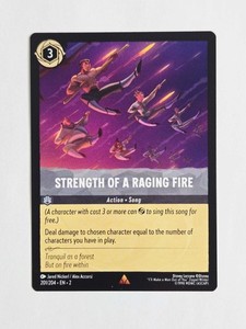 ロルカナ Lorcana Strength of a Raging Fire Lorcana Strength of a Raging Fire | eBay