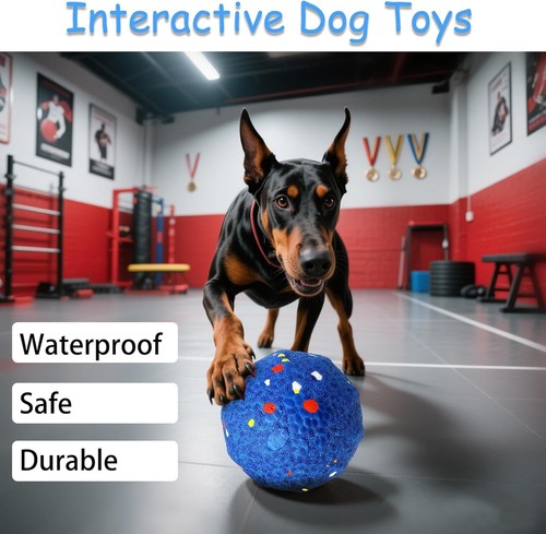 USB Electronic Smart Dog Toy Ball Interactive Safe Anti-bite Washable Smellless - Picture 2 of 6