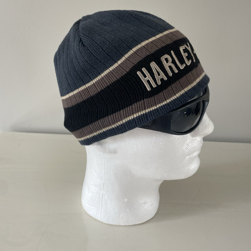 Vintage Harley-Davidson Men's Beanie Cap One Size Fits All - Picture 8 of 16