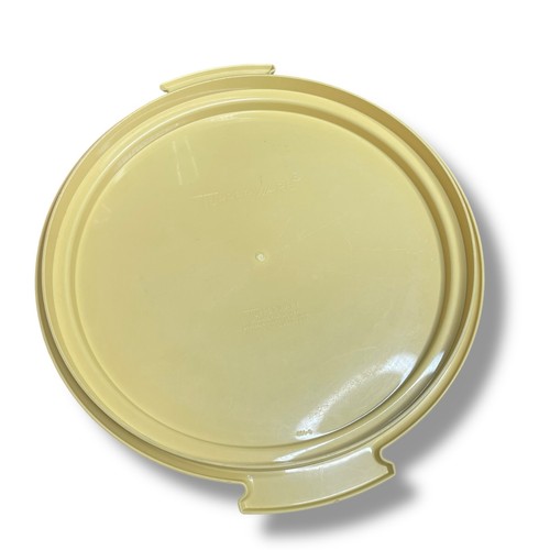 Tupperware Cake Saver Handle Taker Keeper Round 683 684 Harvest Gold Vintage USA - Picture 7 of 13