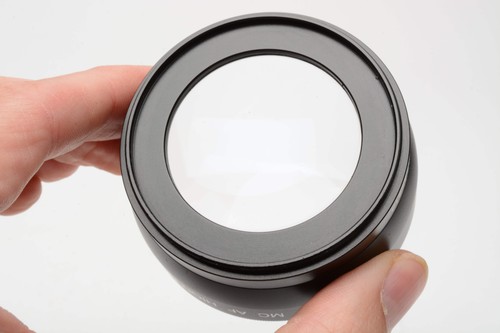 Vivitar HD4 high Definition .43X Wide Angle converter for 58mm w/Caps, pouch - Picture 5 of 7