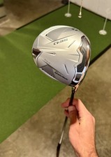 Taylormade Qi35 Max Designer Series Matte  Platinum Driver 9* Stiff Flex
