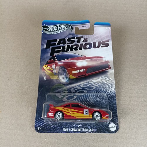 Lot 2x 2025 Hot Wheels Fast Furious Racing Course Honda Civic EG + Acura Integra - Picture 5 of 7