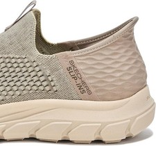 Skechers Shoes Slip Ins Men's Comfort Casual Memory Foam Hands Free Taupe 205466