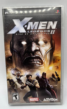 X-Men Legends II: Rise of Apocalypse (Sony PSP, 2005) Complete w/ Case & Manual