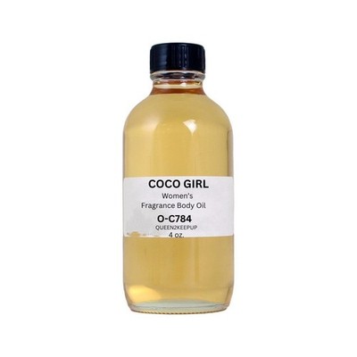 Coco Girl (Women) Body Oil 4 oz Fragrance All Natural Scent