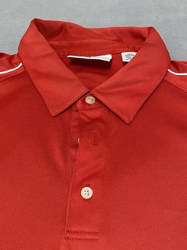 Masters Shirt Men’s 2XL Red Golf Polo Performance Vintage - Picture 3 of 9