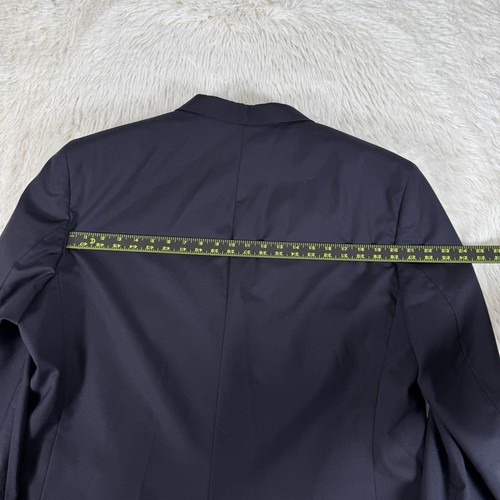 Jos. A Banks Navy Blue Two Button Single Vent Blazer Men's Size 48 Long - Picture 13 of 24