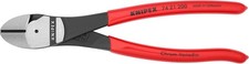 KNIPEX Tools 74 21 200, 8-Inch High Leverage Angled Diagonal One Size, Multi 