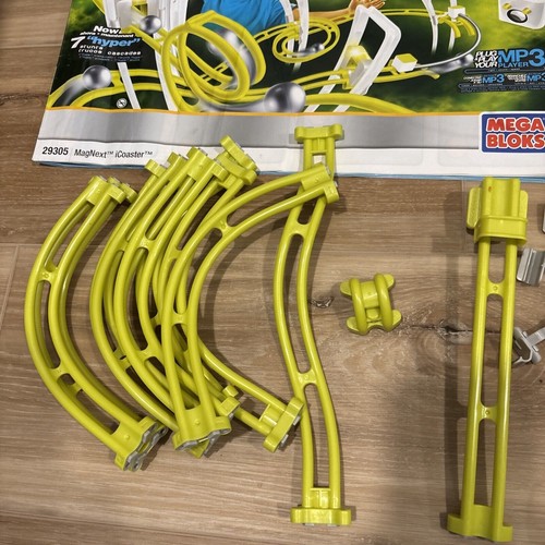 Mega Bloks 2008 MagNext iCoaster 100% Complete w/Manual & Box Tested & Works - Picture 8 of 16