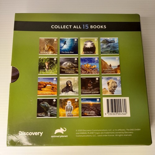 The Great Australian Wildlife 15 Book Collection Collector Case Animal Discovery - Picture 2 of 16