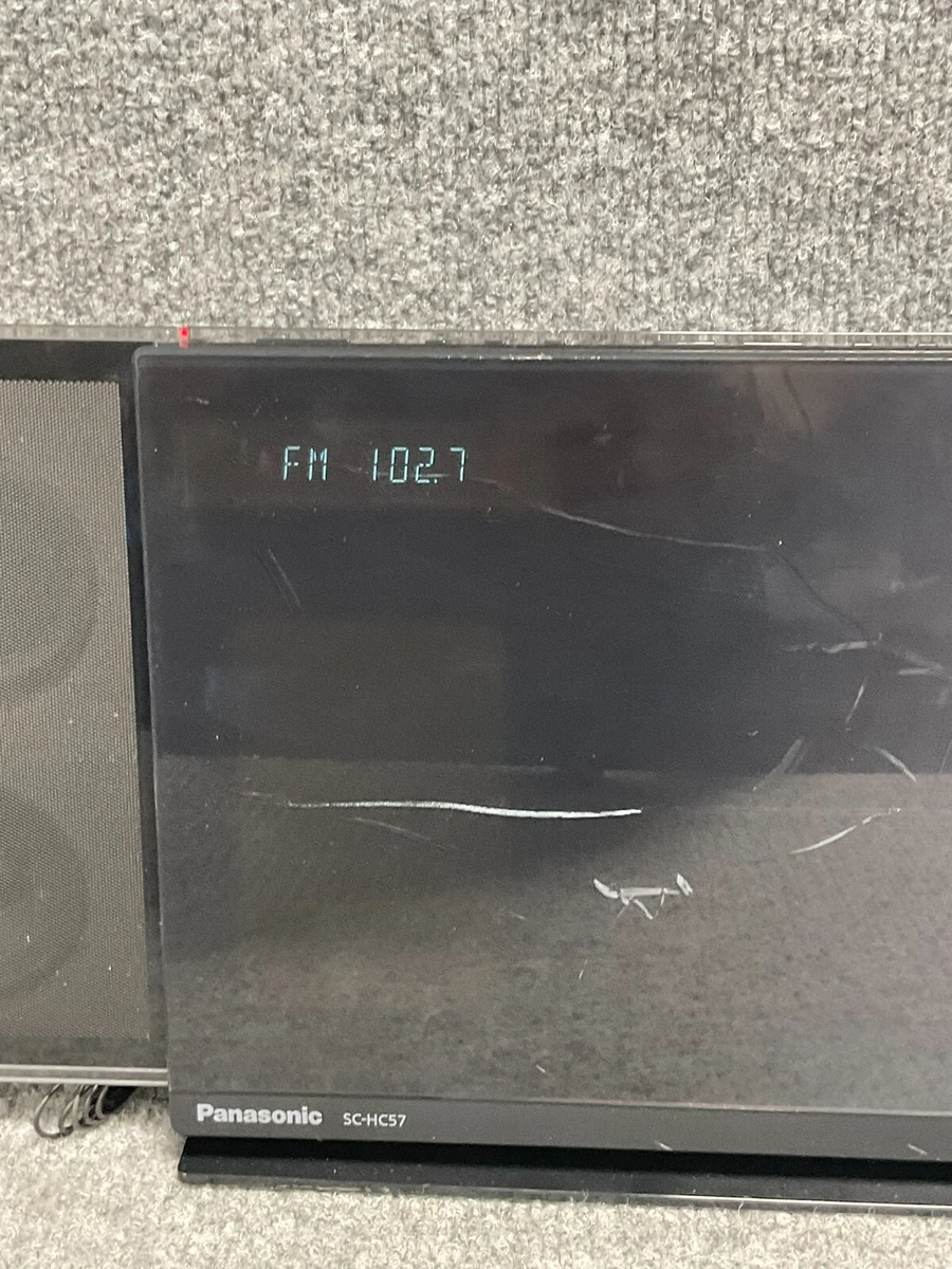 Panasonic Compact Stereo System SC-HC57 120V 25W 60Hz W/O Remote