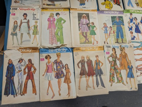 BIG SIMPLICITY CLOTHING PATTERNS LOT MENS CHILDS WOMENS DRESS VINTAGE 32 TOTAL A - Picture 9 of 11