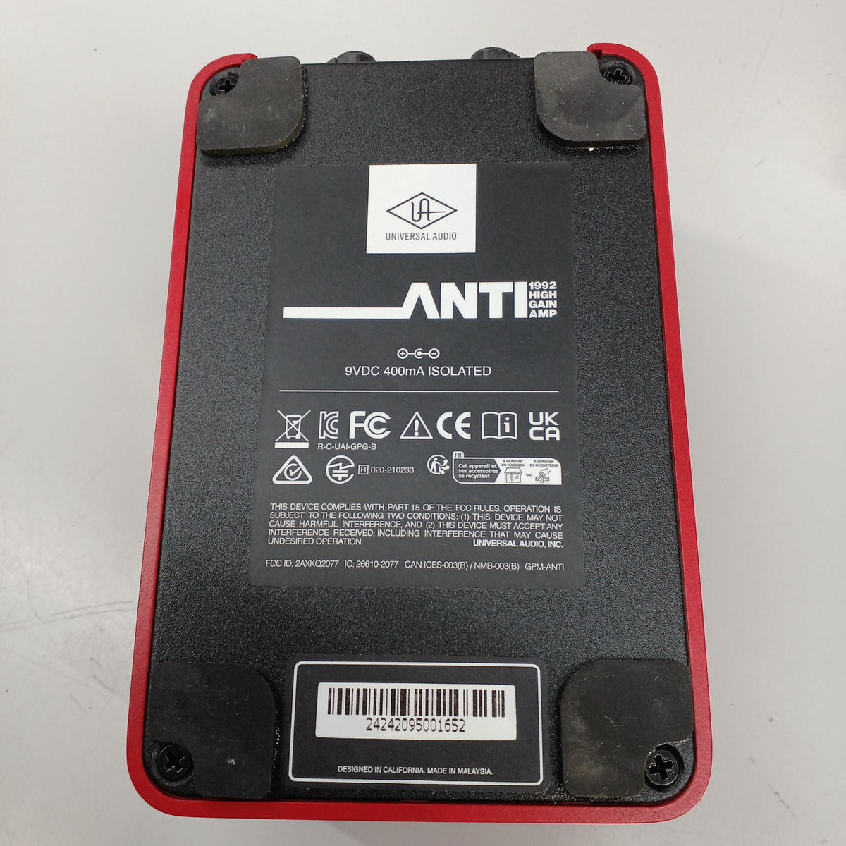 Universal Audio Uafx Anti 1992 High Gain and Effector | eBay Universal Audio Uafx Anti 1992 High Gain and Effector | eBay