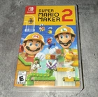 Super Mario Maker 2 (Nintendo Switch,2019) Complete CIB Tested