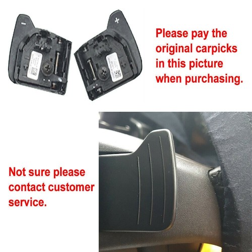 Blue Car Steering Wheel Shift paddle Shifter Extension Fit Ford Mondeo 2013-2019 - Picture 4 of 4