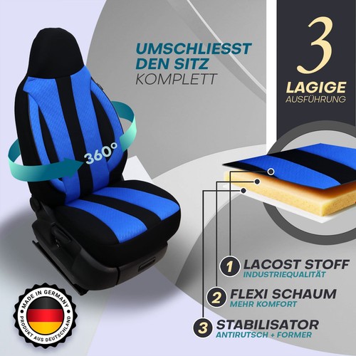 Pilot Sitzbezüge passend für alle OPEL Modelle | ZENO | 6 Farben - Bild 72 von 82